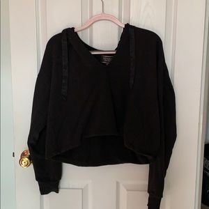 Cropped sweatshirt